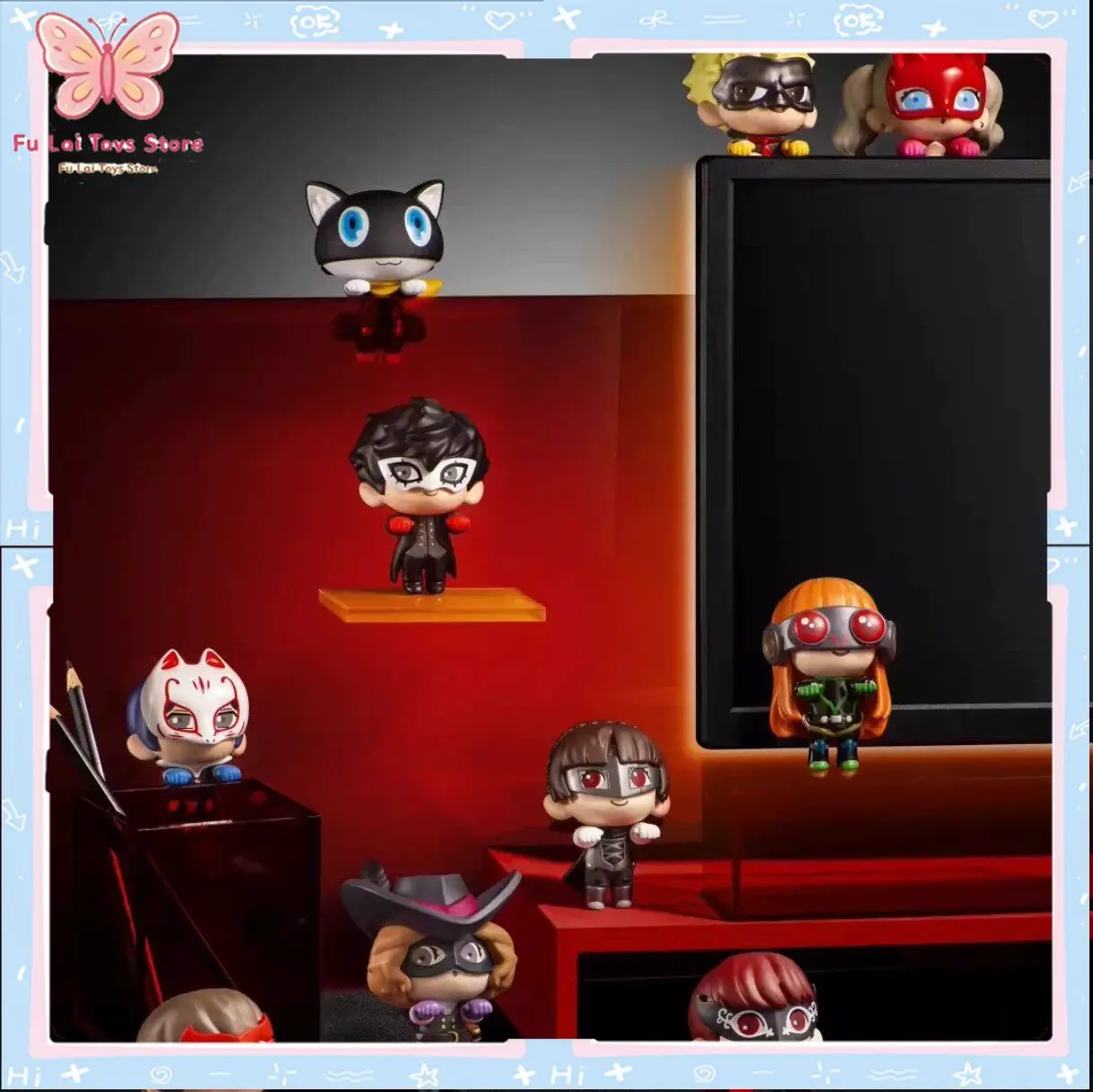

Persona 5 Royal Phantom Thieves Series Trendy Action Figure PVC Model Blind Box Decor Gift for Boys and Girls Short Pre-order