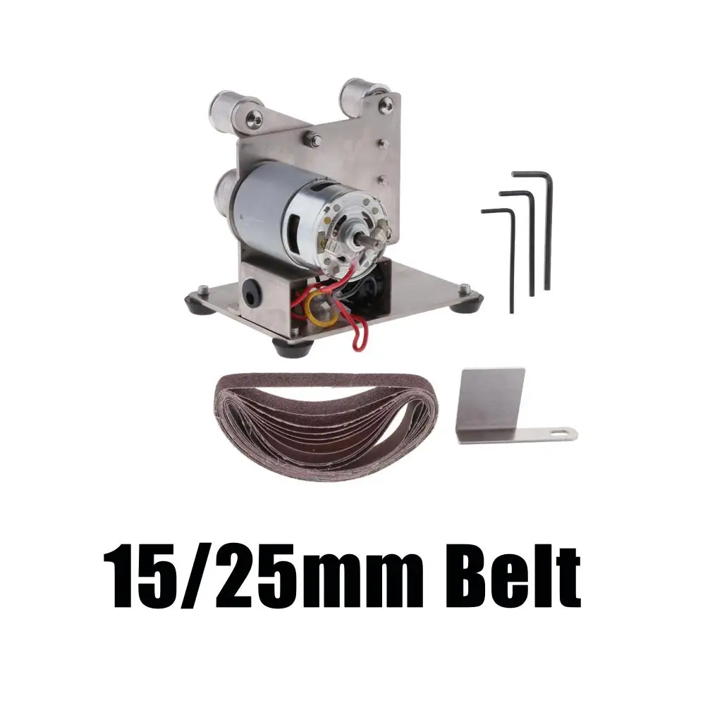 

Мини электрический ленточный шлифовальный станок DIY Kit шлифовальная полировальная машинка, абразивный инструмент