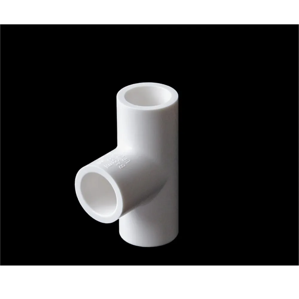 20Pcs Innen Durchmesser 16mm PVC Weiß Wasser Rohr T Gleich Durchmesser Rohr Fitting Fitting Wasser Versorgung Rohr Kunststoff entwässerung