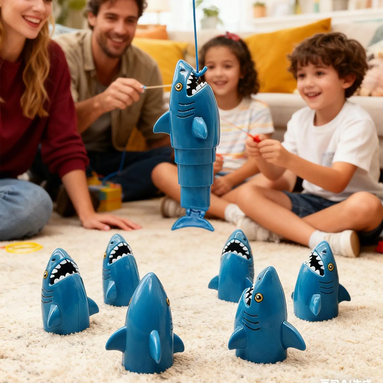 Fishing Toy Educational Fun Play Board With Telescopic Rod Fish Games For Kids For Christmas Birthday Boys Girls Learning Motor