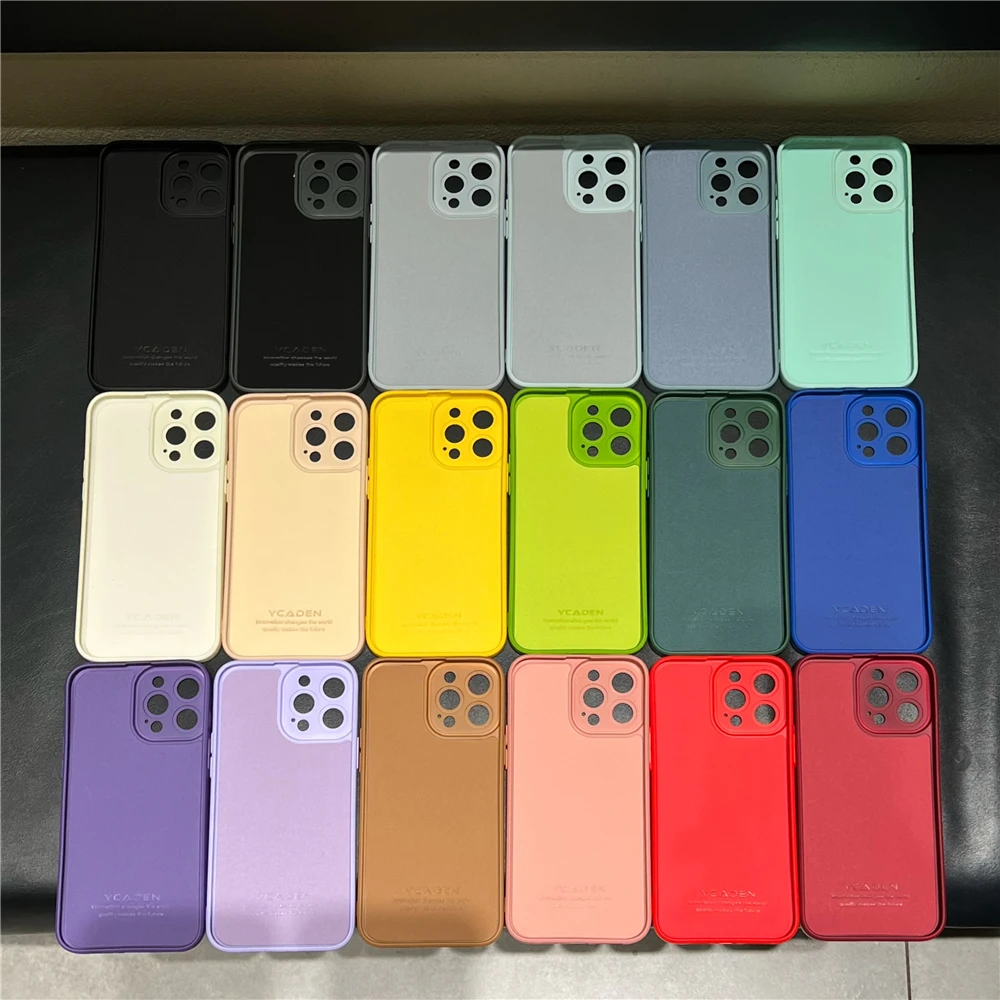 Liquid Silicone Case For iPhone 12 / 12 Pro / 12 Pro Max / 12 Mini ProMax Camera All-Round Protection Microfiber Lining Cover