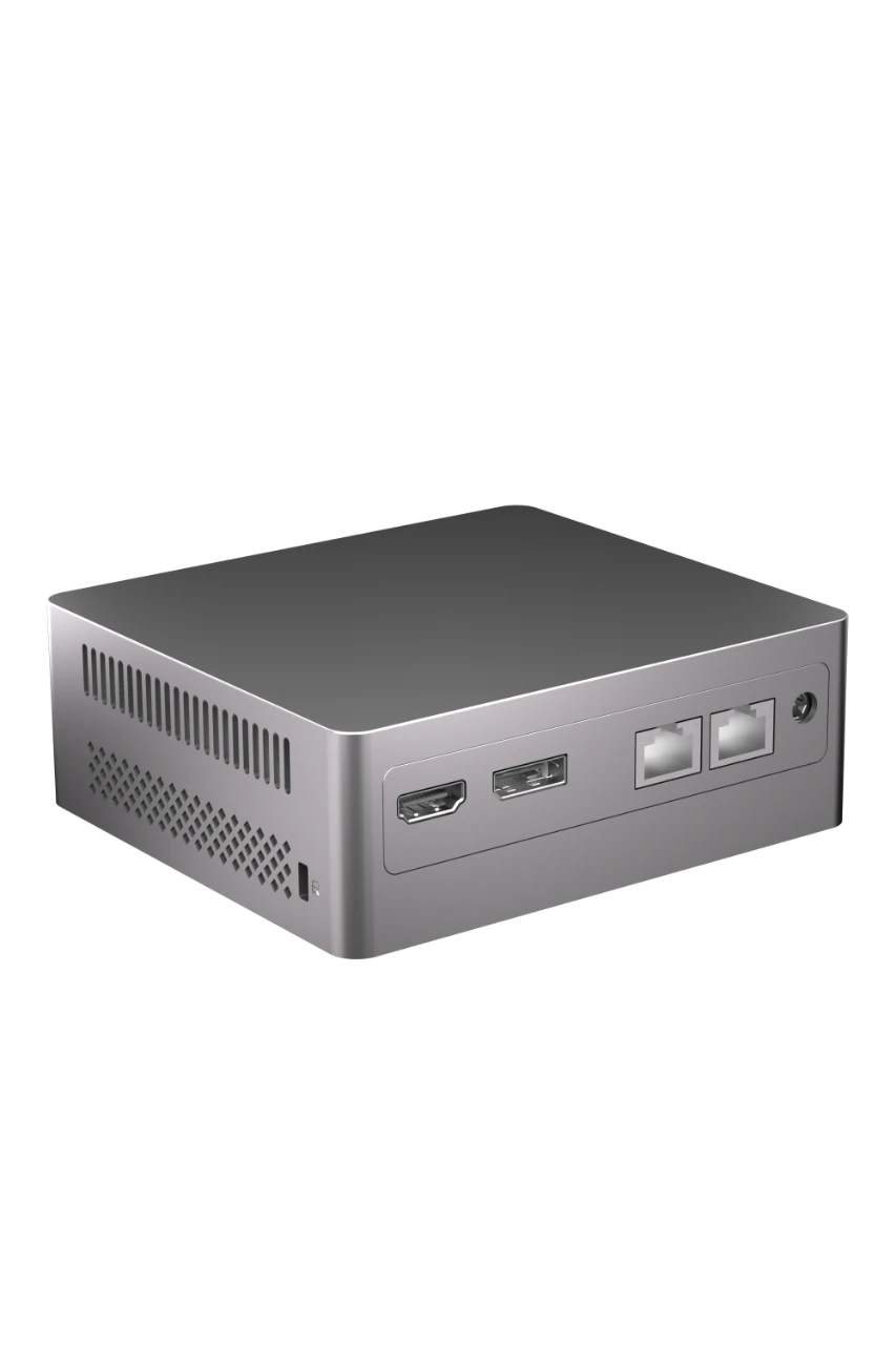 OEM Mini PC Server Fanless Portable Desktop Computer SSD Hard Commercial Use DDR5 RAM N100 Processor US/EU/JP Plug New