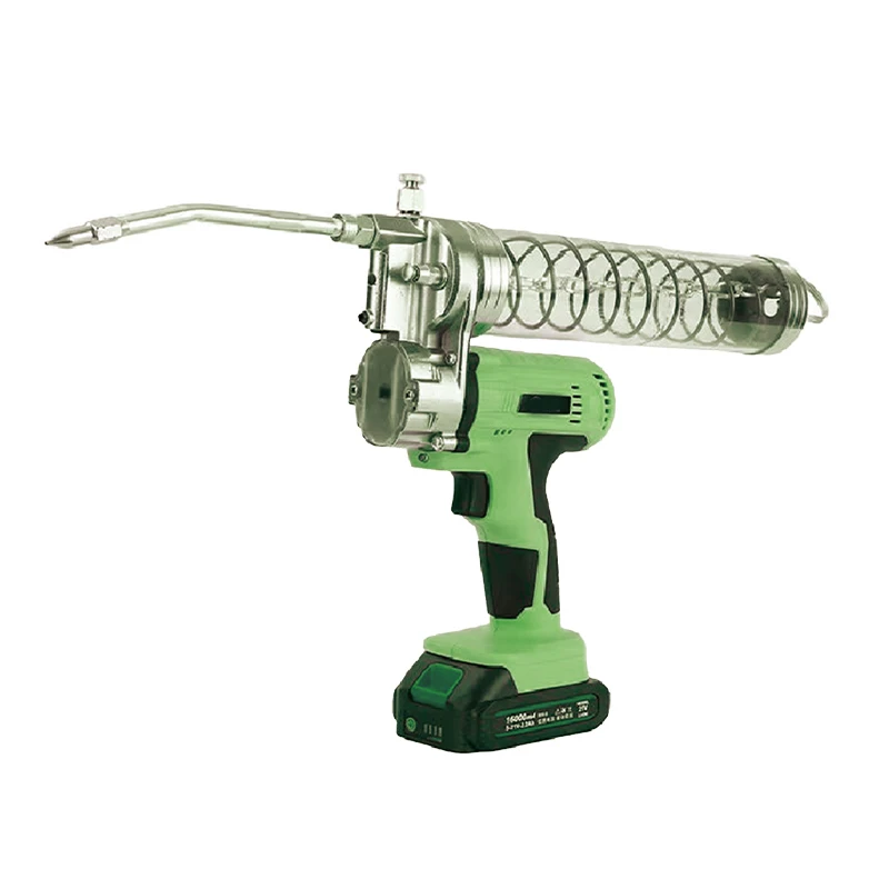 

Hantechn New 18v Portable, 600CC High Pressure Double Piston Hand Electric Grease Gun/