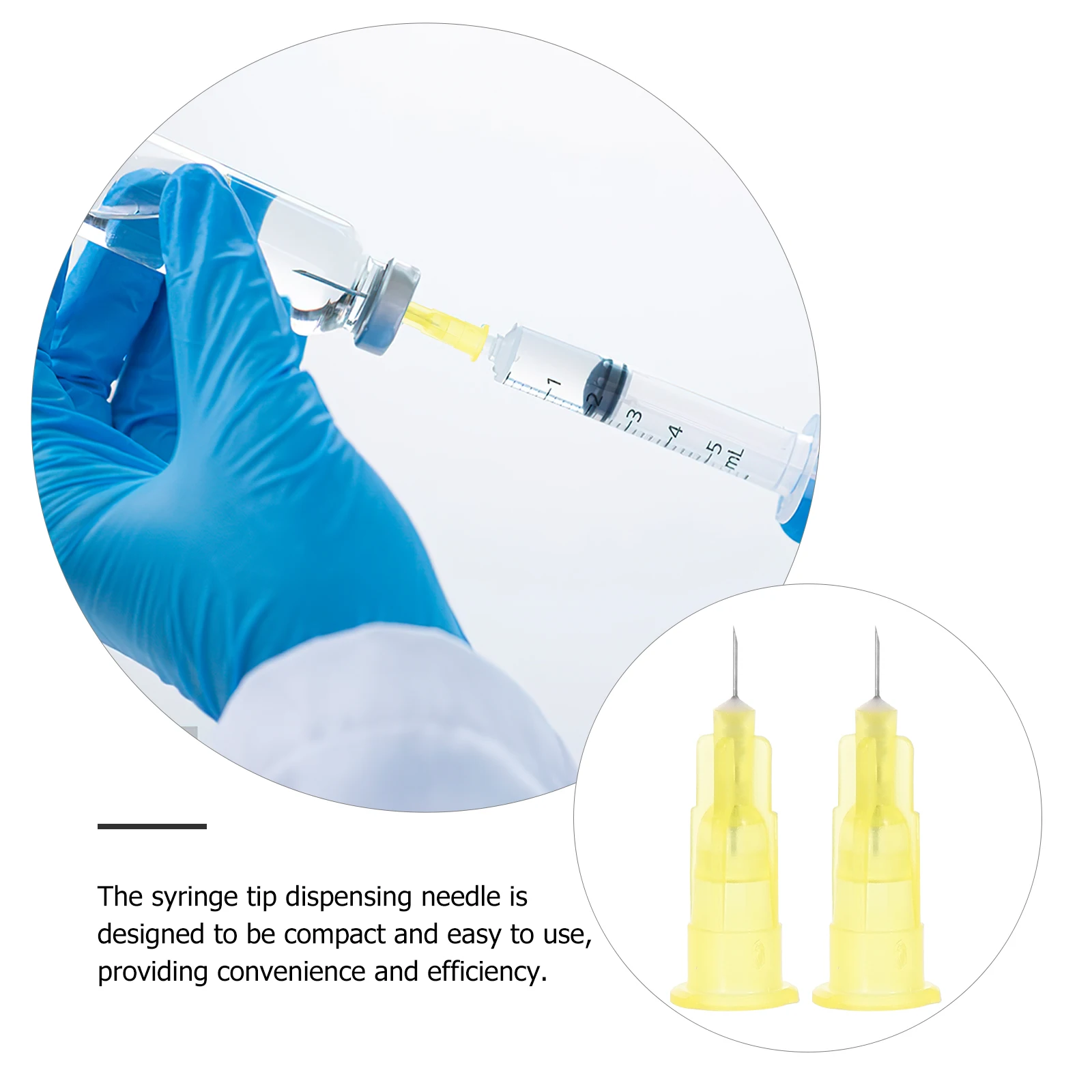 

Disposable Needle Syringe Industrial Stainless Steel Dispensing Needles Veterinary Abs