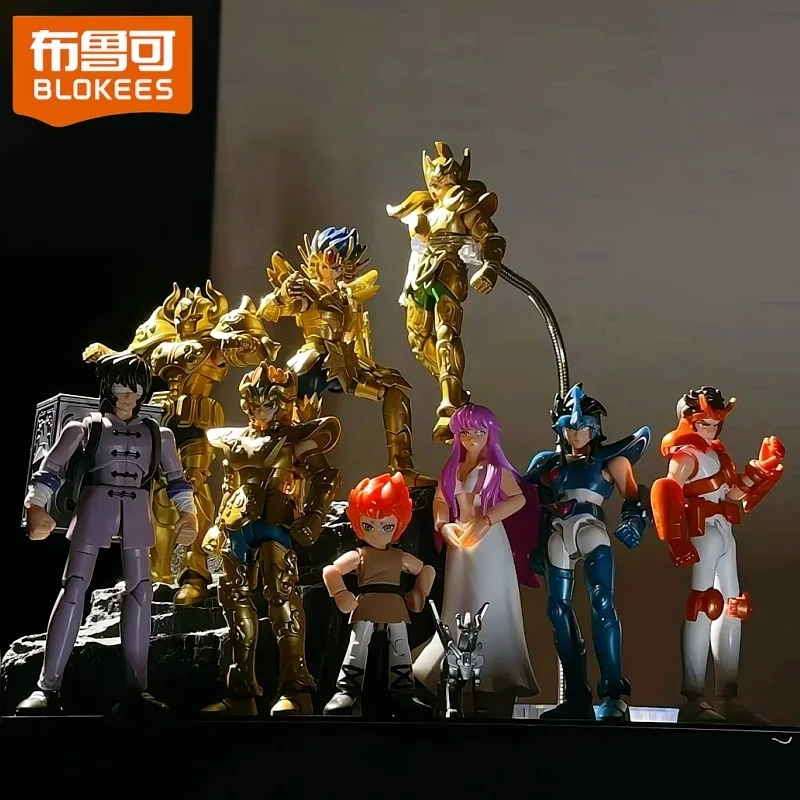 

Blokees In Stock Saint Seiya Galaxy Version Vol.3 Athena Saori Kido Anime Action Figure Model Toy Birthday Gift For Anime Fans