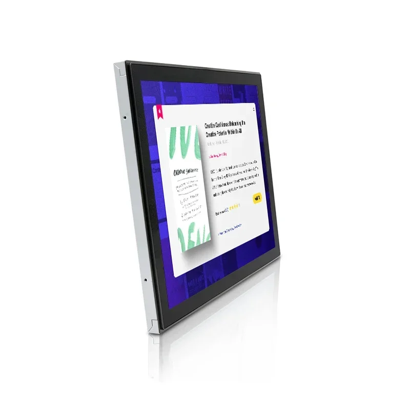 003 Panel Sentuh Kapasitif Monitor Layar Sentuh 17 Inci Produsen USINGWIN Diskon Besar ODM/OEM Tertanam