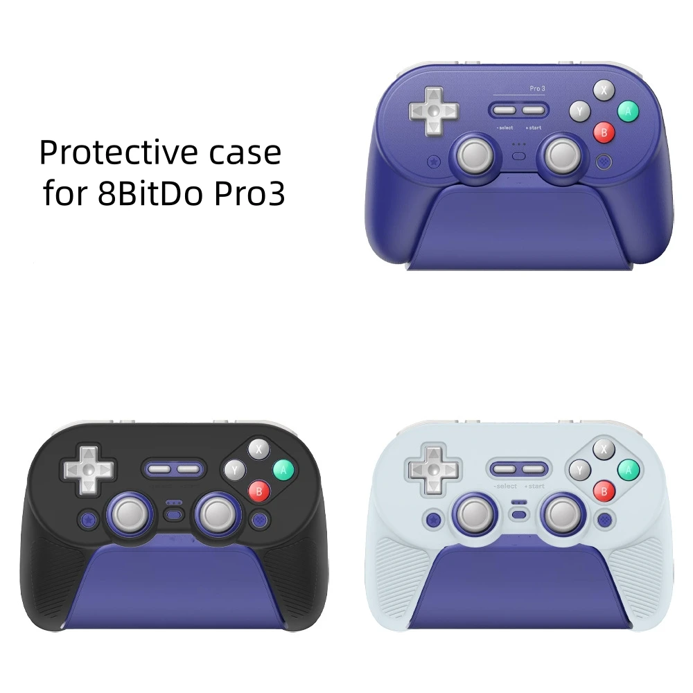 Silicone Case for 8BitDo Pro3 Controller Shockproof Protective Cover Sweat Resistant Easy Clean Perfect Fit Access All Buttons