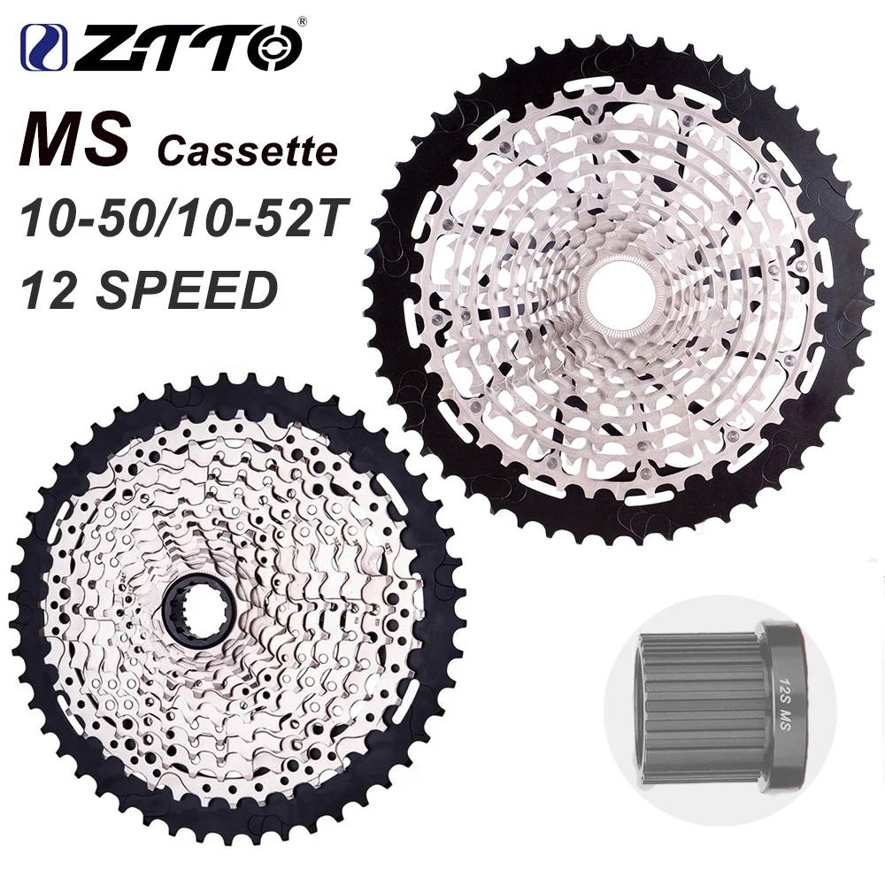 ZTTO Ultralight MS Cassette MTB 12 Speed 10-50T Micro 10-52T