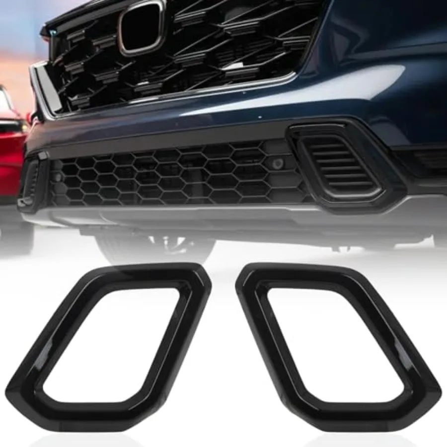 

for Honda CRV CR-V Sport Touring Hybrid 2023 2024 2025 2026 Car Accessories ABS Front Bottom Bumper Lid Cover Strip Trim 2PCS