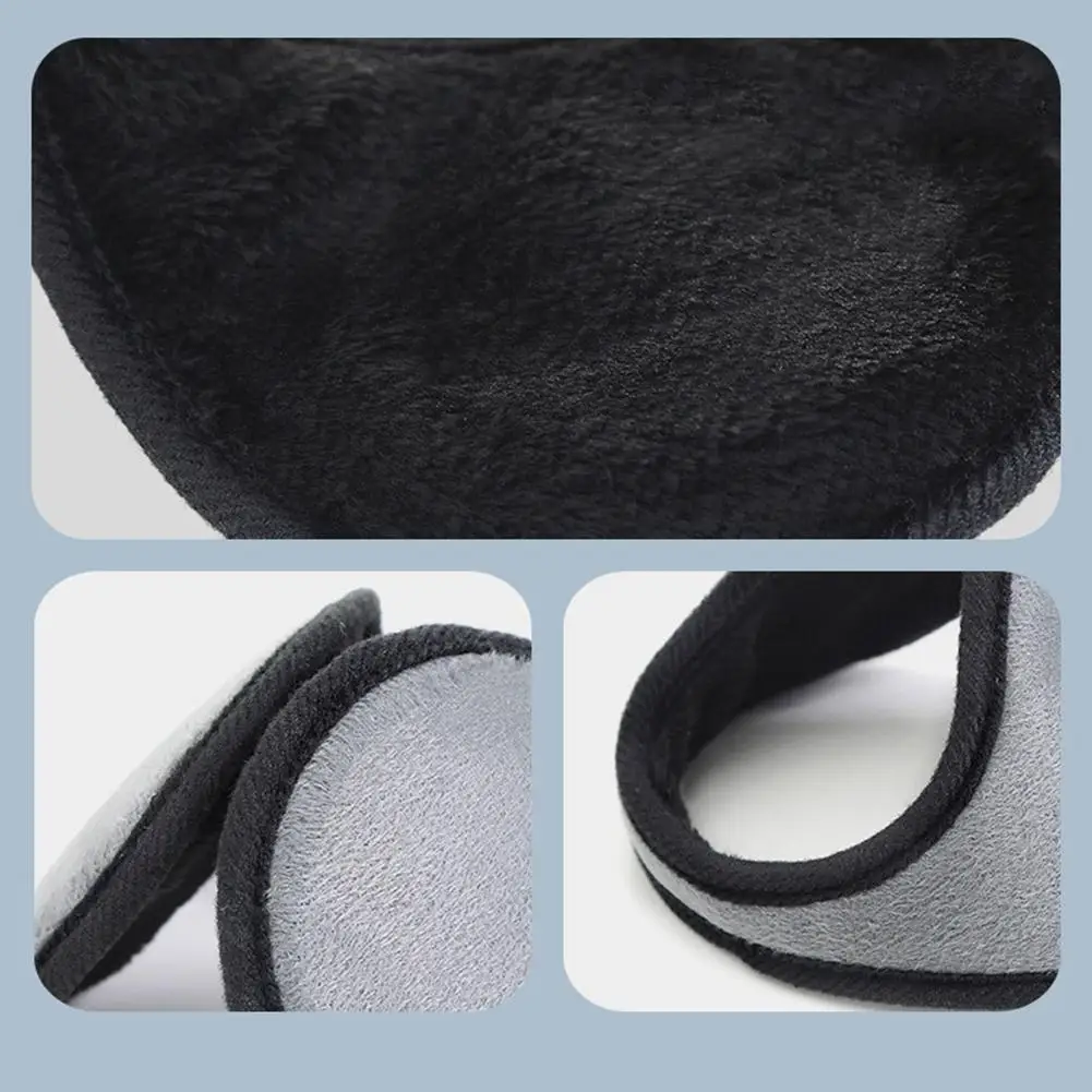 Verdicken Winter Unisex Kopfhörer Fleece Wärmer Ohrenschützer Warme Plüsch Tuch Ohrenschützer Abdeckung Ohrenwärmer Earlap Wärmer Gehörschutz – Detail 13