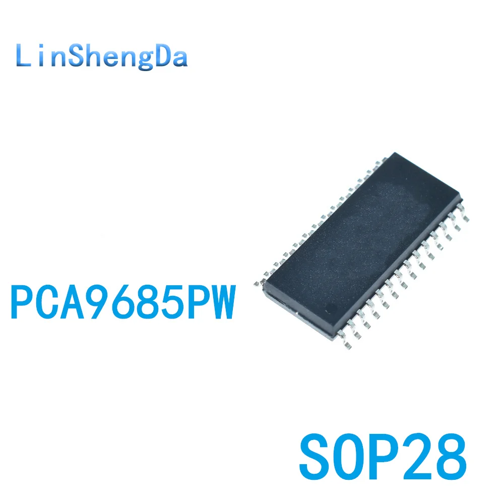 10PCS PCA9685PW PCA9685 chip TSSOP28 LED driver chip IC