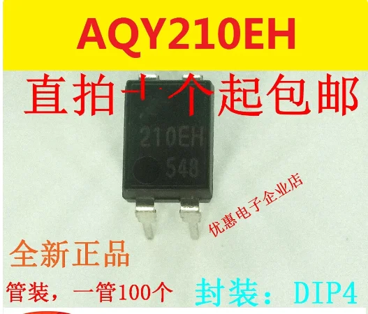 

10PCS New original 210EH AQY210EH chip DIP-4