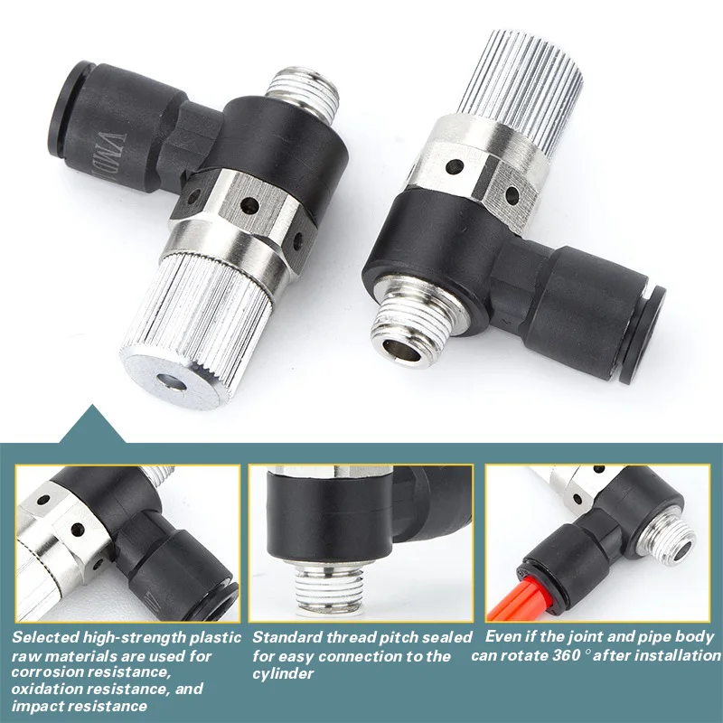 Vacuum generator VMD-07/10-601/801 high suction negative pressure valve tube type negative pressure generating pneumatic