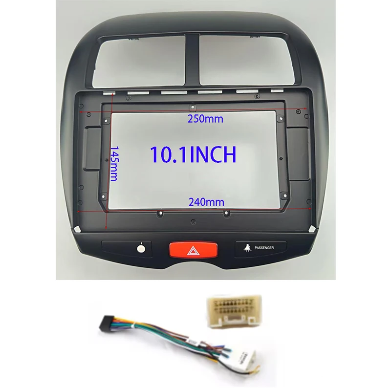 (7/9/10.1inch)Car Android Radio Stereo Player Frame Fascia For Mitsubishi ASX Outlander Sport RVR 2010-2018 Panel 5