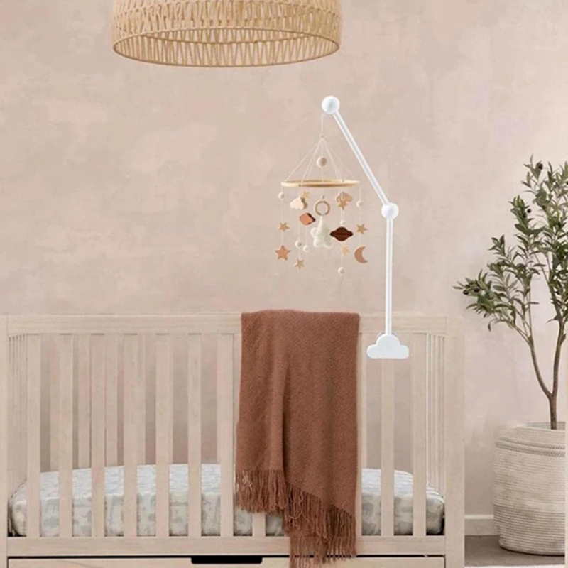 

bedside stand Hanging Wooden Crib Mobile Arm, Mobile Holder Arm, Mobile Arm for Crib Wooden Accessories A