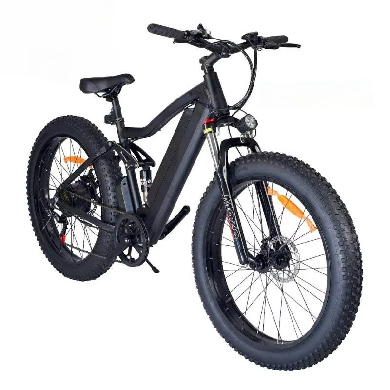 

48V 500W Full Suspension Electric Bike High Strength Aluminum Frame 26 Inch Ebike