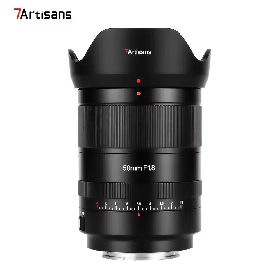 

7Artisans AF 50mm F1.8 Full Frame Auto Focus Lens For Sony E FE A7R A7C II Nikon Z Z7II Panasonic Sigma L Leica L S1