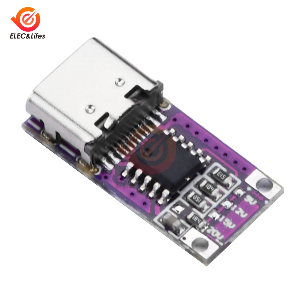 1Pcs PD/QC TYPE-C Decoy Board USB Boost Module PD/QC3.0 2.0 Type-c Trigger Polling Detector Power Fast Charge 5V/9V/12V/15V/20V