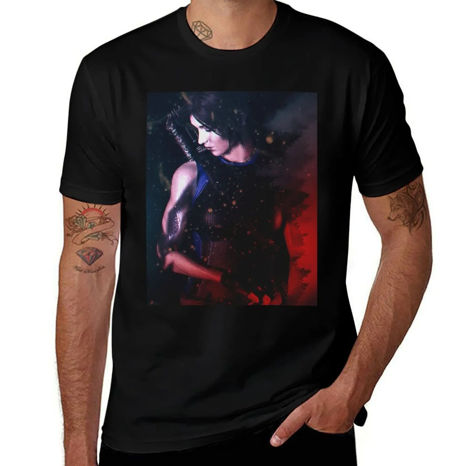 

TOMB RAIDER 3 2019 T-Shirt printed t shirts for man t shirt man luxury t shirts for man cotton T-shirt