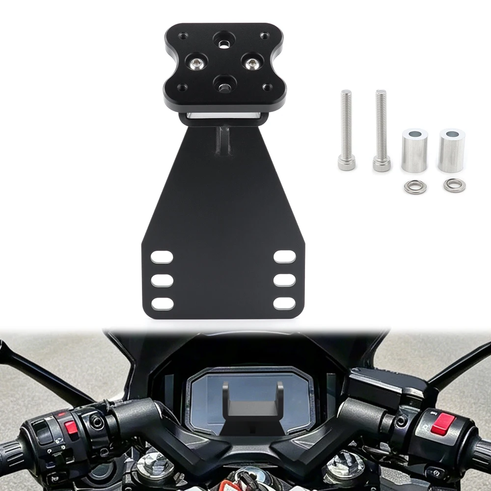 Крепление для GPS-навигатора и держатель для телефона на мотоцикл Kawasaki Ninja 650 (2017-2026)