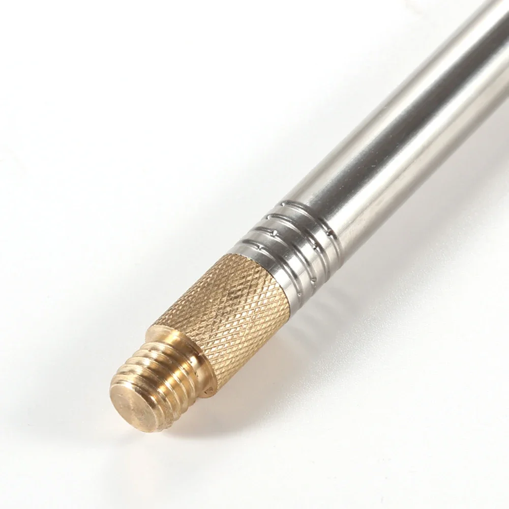Imagem -06 - Antena Telescópica Portátil 304 Rádio de Ondas Curtas Chicote Pac 12 Jpc Faça Você Mesmo 2.5m 1pc Aço Inoxidável