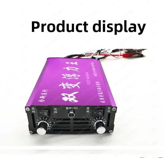 

X120-986000 double converter inverter head high power 12V power saving intelligent battery booster