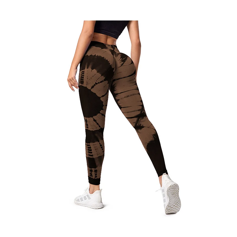 

Seamless Leggings for Women Fitness Yoga Pants High Waist Tie Dye Legging Workout Scrunch Butt Lifting Sports Gym Tights Woman