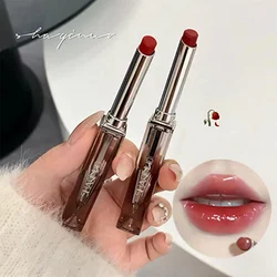 Moisturizing lipstick, mirror lip glaze, clear hold, non-stick lip gloss