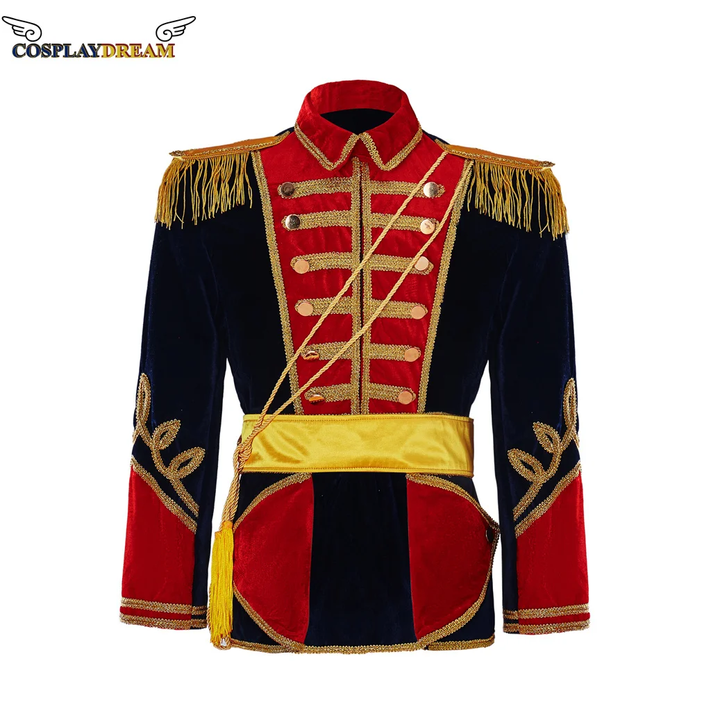 Mens Royal Military Medieval Uniform Jacket Costume Colonial King Prince Lord Jacket Regency Jacket