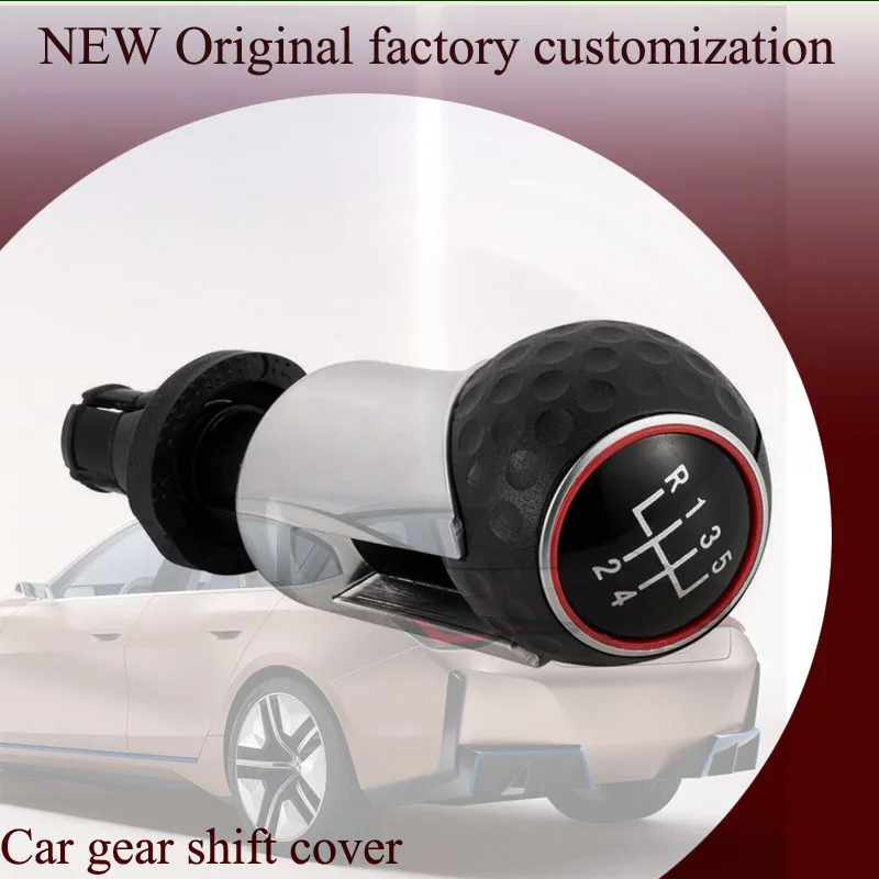 

Fit For Volkswagen Audi Gearshift Knob GTI Auto Real Leather Car Gear Shift Lever Knob Stick Head Handball