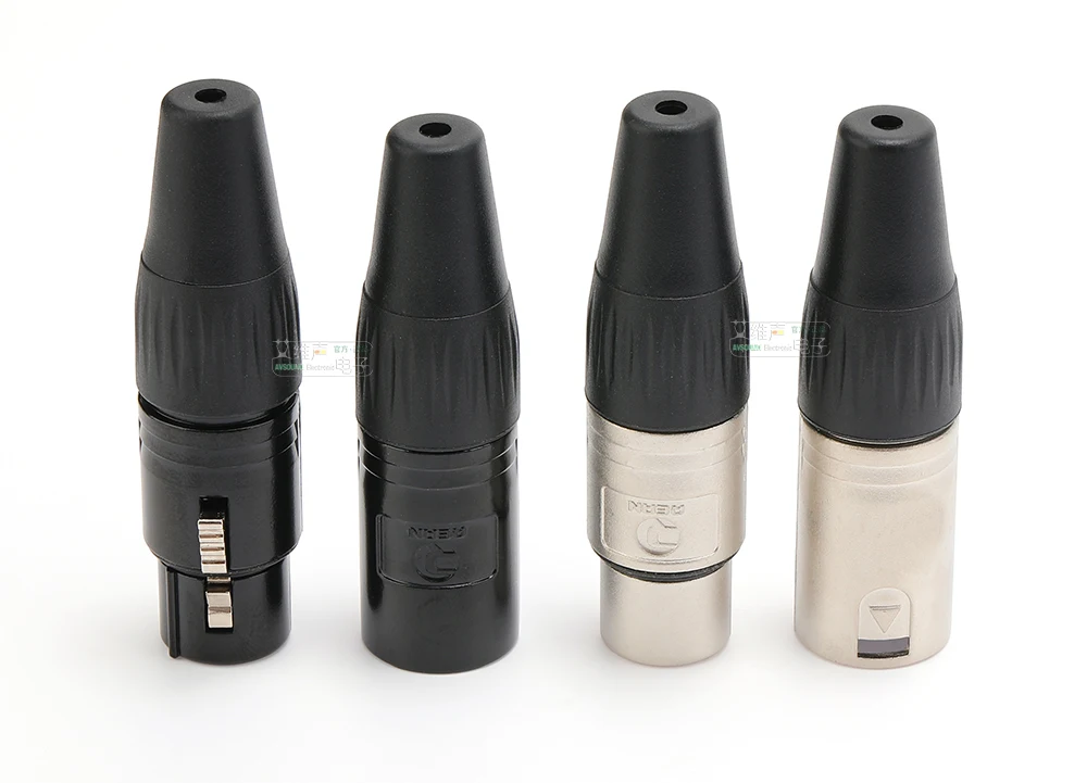 REAN YONGSHENG NEUTRIK XLR Stecker/Buchse Mikrofonkabel Audio-Balance XLR YS176 YS177 YS136N YS186 YS187 High-End HIFI – Detail 18
