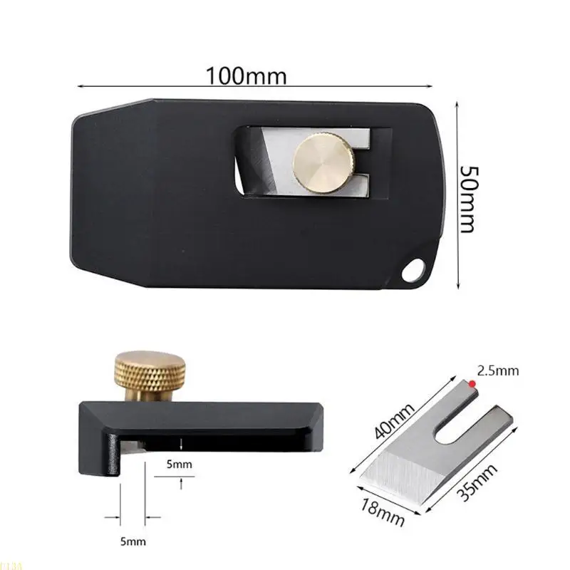 U13A Holzbearbeitungskante Trimmer Werkzeuge hoher Kohlenstoffstahl -Versiegelung PVC -Schaberplaner Messer – Detail 6