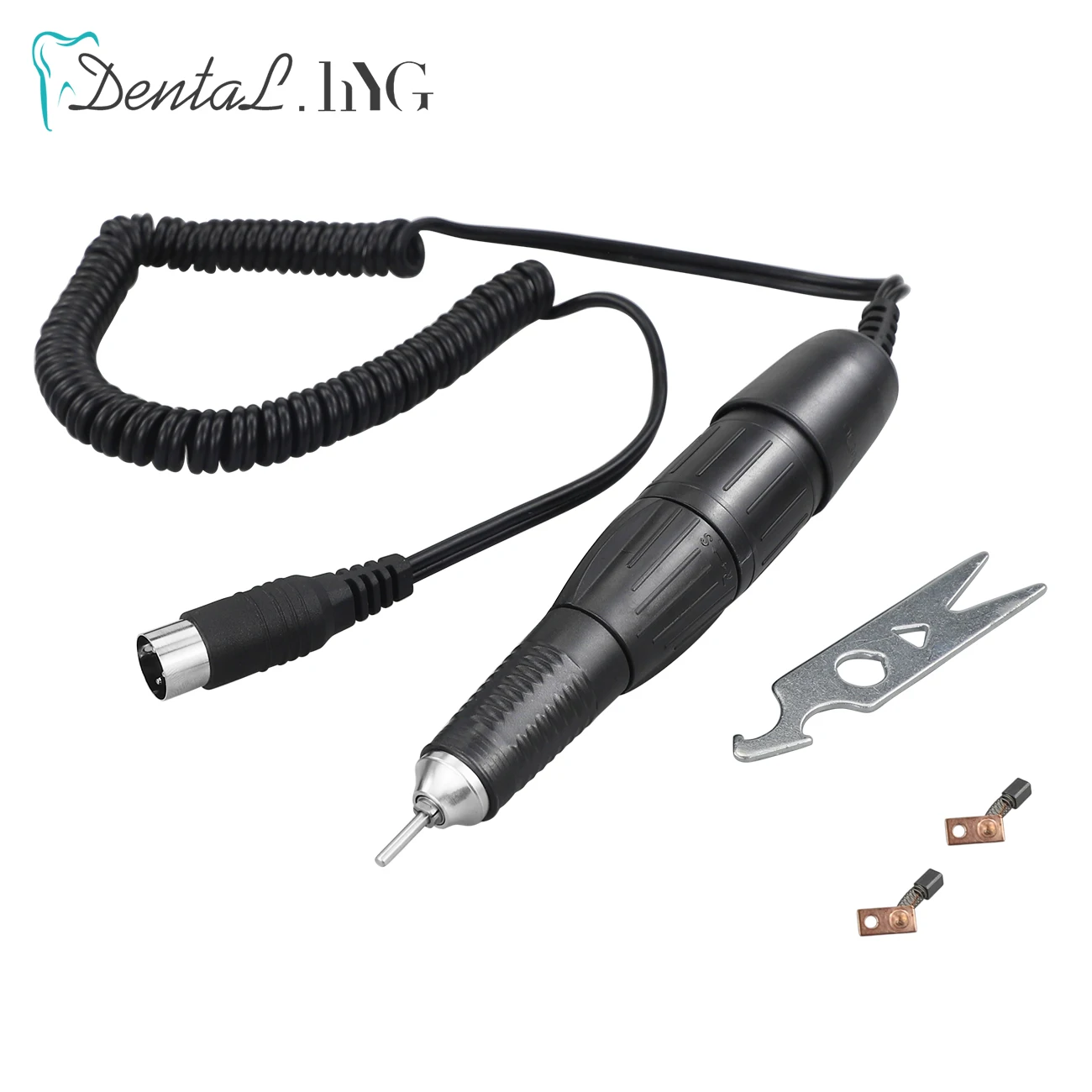 Micro Motor Handpiece Strong Polishing Handle 35000 RPM Dental Lab Equipment Drill Pen  Equipment Grinder Bur 2.35mm