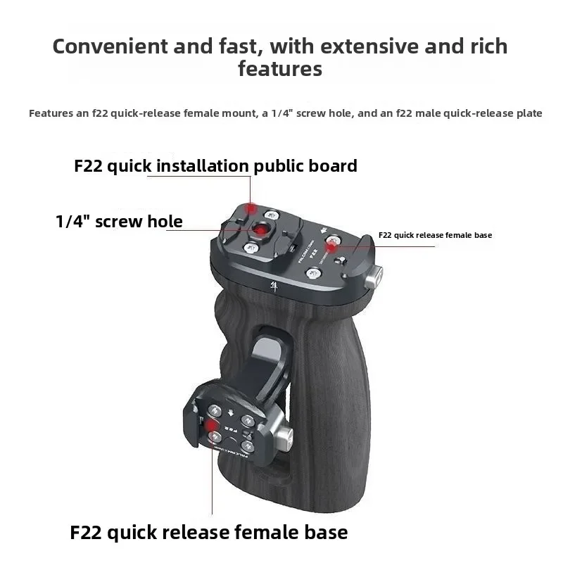 F22 Quick Load Side Handle Portable Camera Rabbit Cage Expansion Universal Akka Quick Load Board