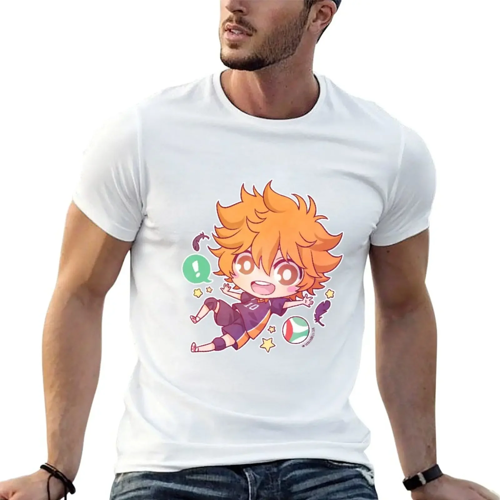 

Hinata Shoyo T-Shirt aesthetic clothes cotton graphic tees anime stuff mens graphic t-shirts big and tall