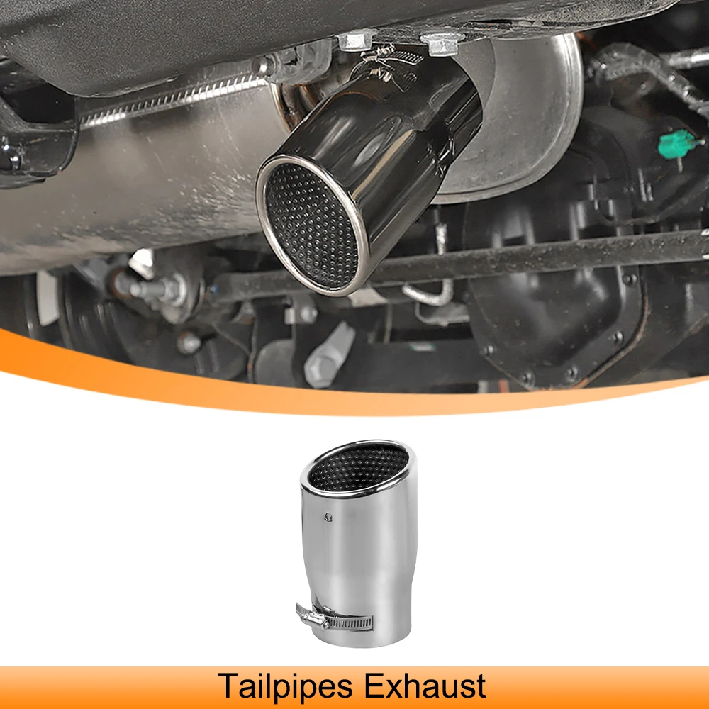 

Автомобильные выхлопные трубы, глушитель, хвостовое горло, наконечник задней выхлопной трубы для Ford Bronco 2021 2022 2023 2024 2025, внешние аксессуары