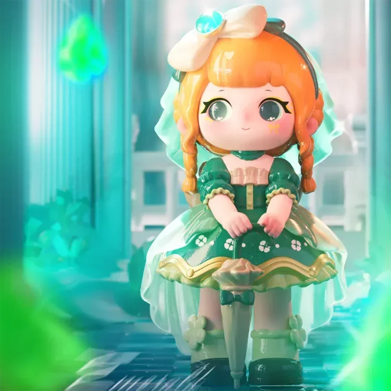 LETSVAN ZIYILI-光沢のあるブラインドボックス,オリジナルのおもちゃ,素敵なアニメフィギュア,デスクトップの装飾品,ギフトコレクション