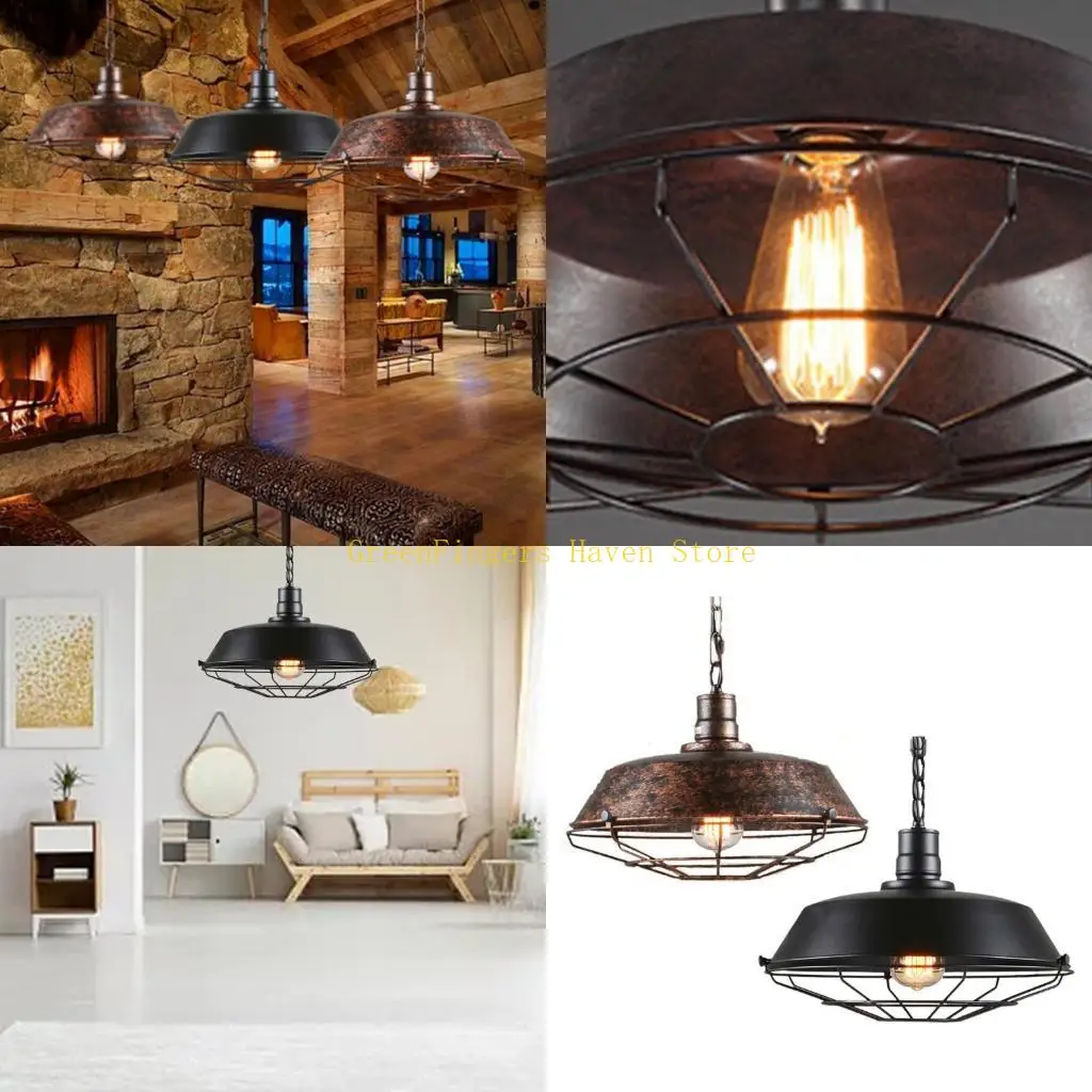 

F68D Vintage Pendate Lampshade