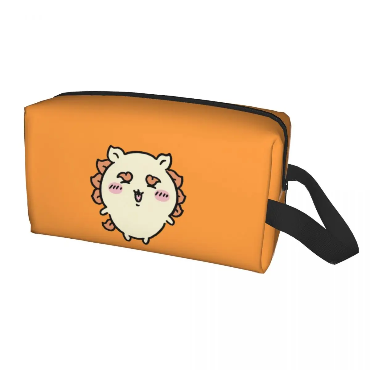 Custom Cute Cartoon Chiikawa Anime Cosmetic Bag Women Cute Large Capacity Popular Manga Makeup Case Beauty Storage Toiletry Bags