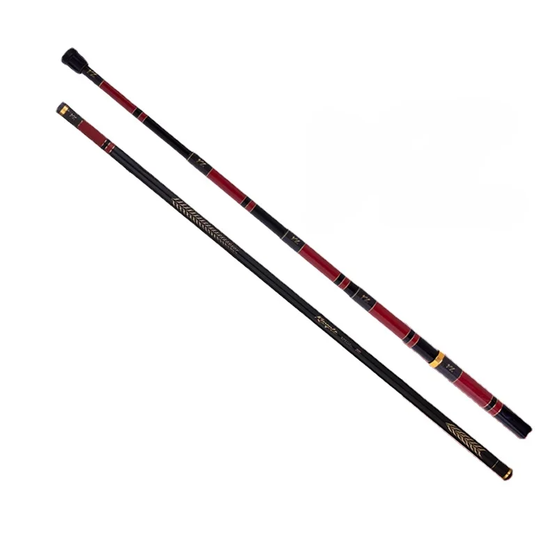 KUNPLE-Telescopic Fishing Rod, Made of High Carbon, Anti Slip Material with Diameter of 12mm, Ships Rock