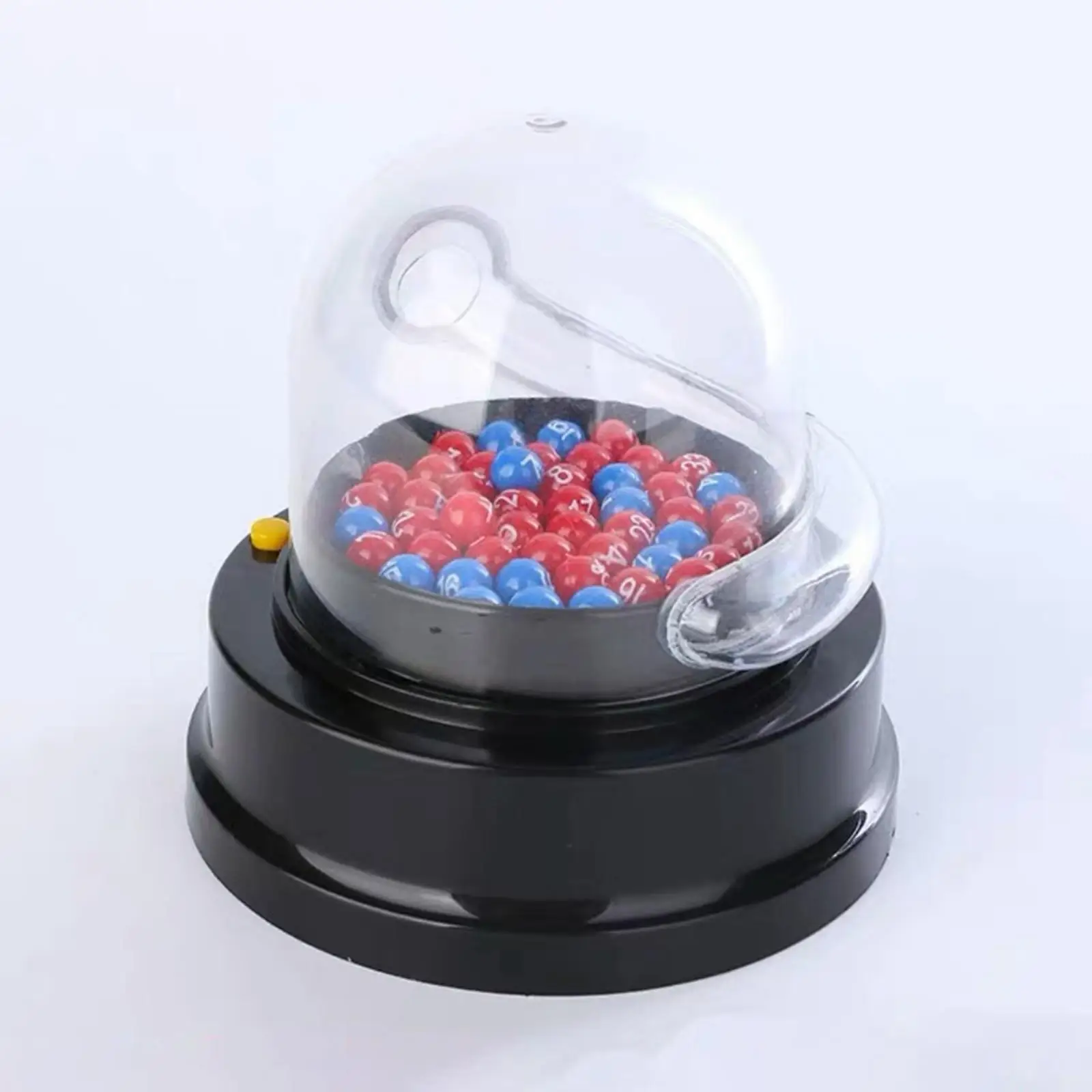 Electric Lottery Machine Lucky Numbers Game Portable Mini Lottery Machine Electric Bingo Game for KTV, Sweepstakes, Club