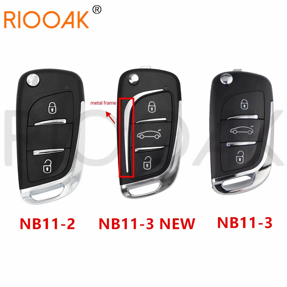 

5 шт. KEYDIY KD NB11-2 NB11-3 DS стиль 2/3 кнопка универсальный удаленный автомобильный ключ для KD900/KD-X2/URG200/KD мини-программатор ключей