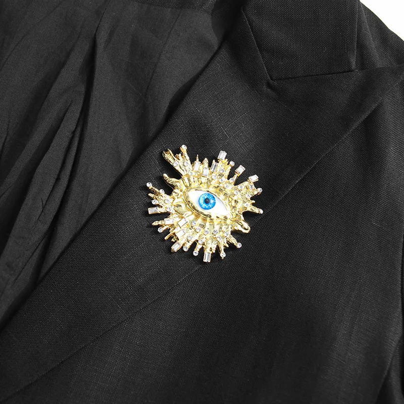 HKSH 2025 Autunno New Dark Tide Scollo a V Bottone singolo Design Top in metallo Manica lunga Tinta unita Blazer Office Lady Suit-Cappotto HK8315