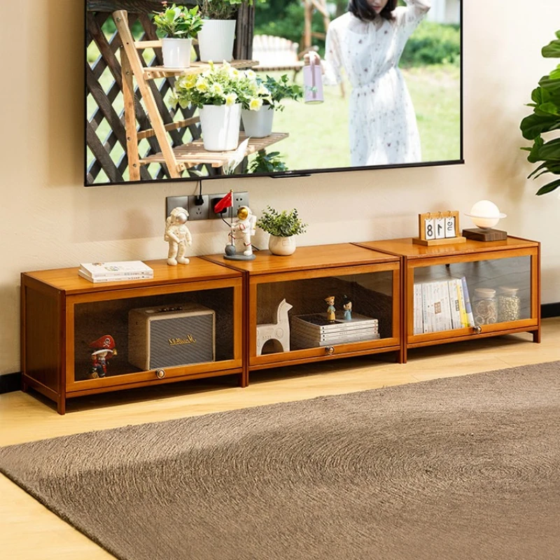small apartment TV cabinet multifunctional module combination storage cabinet floor-standing tavolino da salotto home furniture
