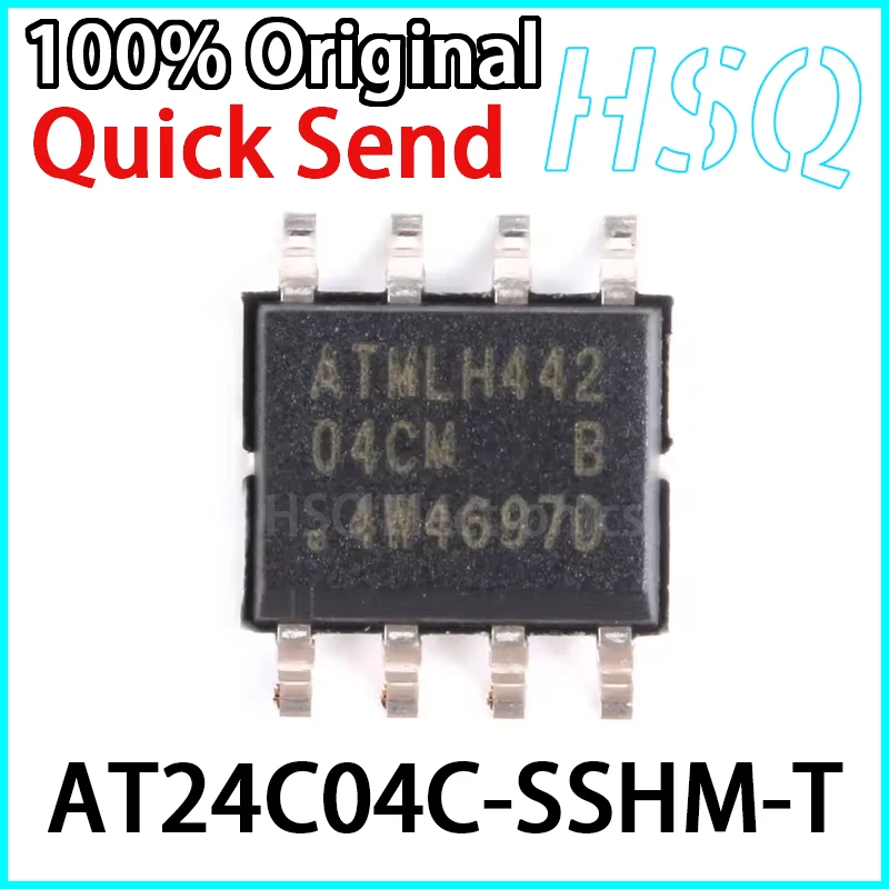 10PCS Original AT24C04C-SSHM-T 04CM Memory Chip SOP-8 Brand New in Stock