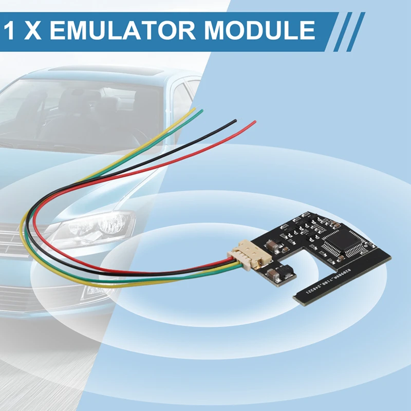 For PQ Cars Install MQB Steering Wheel Emulator Module Decoder