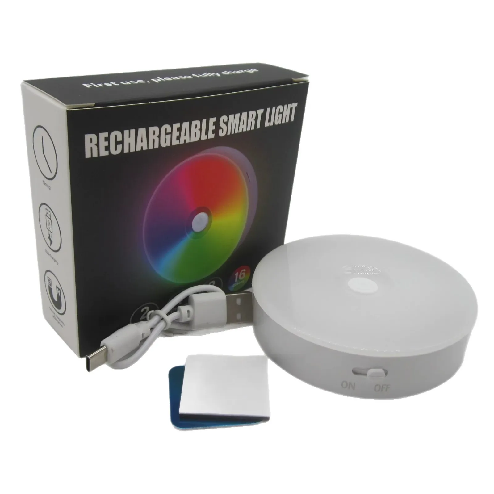 مفتاح التحمل الطويل للغاية RGB 16 لونًا جديدًا عبر الحدود وجهاز التحكم عن بعد وإضاءة ليلية صغيرة لتزيين شريط جو الحفلات #3