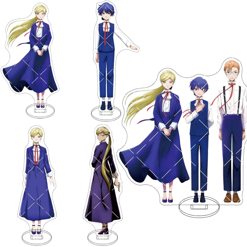 Soporte de Figura Acrílico de 16CM Anime HOTEL INHUMANS Hoshino Ikuo Haizak