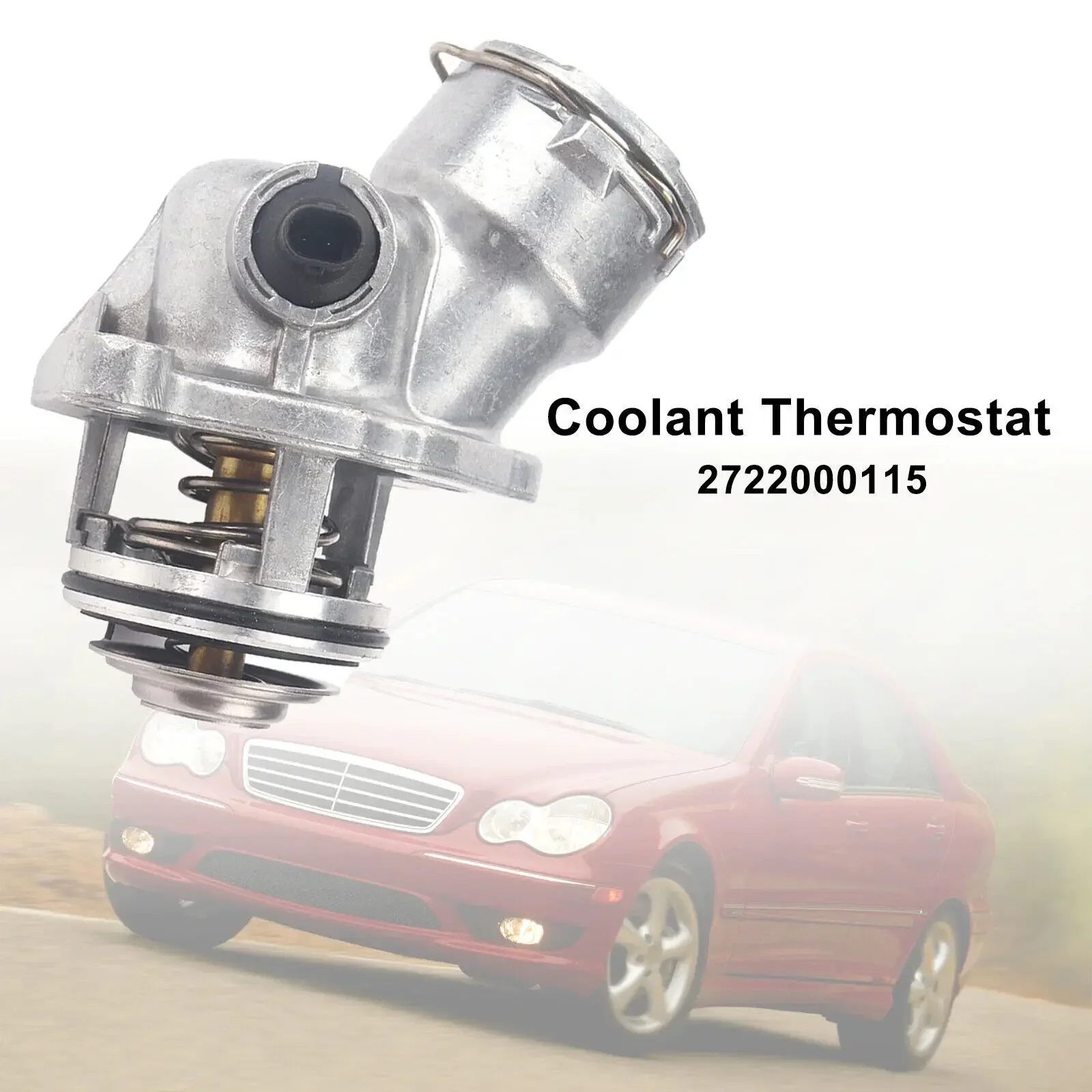 ترموستات مع مبيت لمرسيدس بنز C230 C280 C300 C350 E350 ML350 SLK350