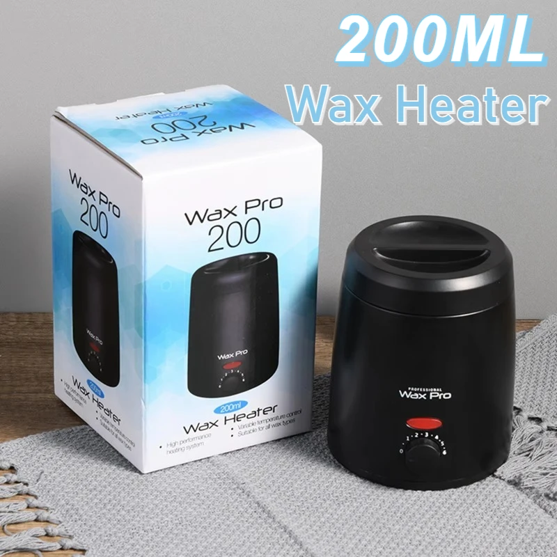 

2026 200ML Wax Heater for Hair Removal Wax Heater Machine Wax Warmer for Hair Removal Wax Melting Pot / Wax Beans